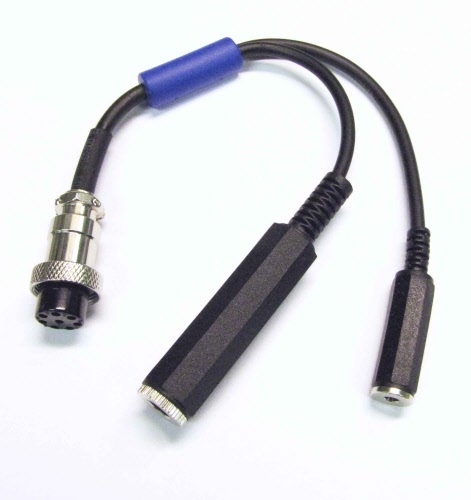 8-Pin Male YAESU MICROPHONE to 4-Pin Female COBRA RADIO Adapter HS-84FA 